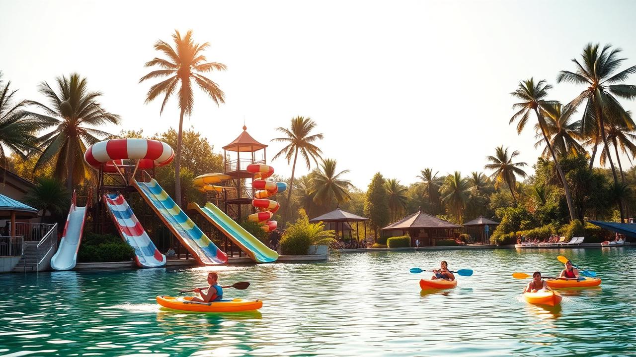 Water park and lakeside recreation in Abuja